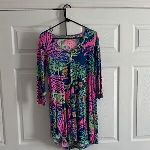 Lilly Pulitzer Multicolor Tropical Dress